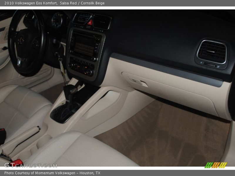 Salsa Red / Cornsilk Beige 2010 Volkswagen Eos Komfort