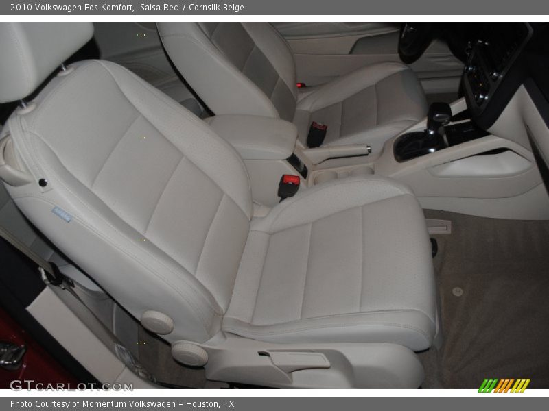 Salsa Red / Cornsilk Beige 2010 Volkswagen Eos Komfort