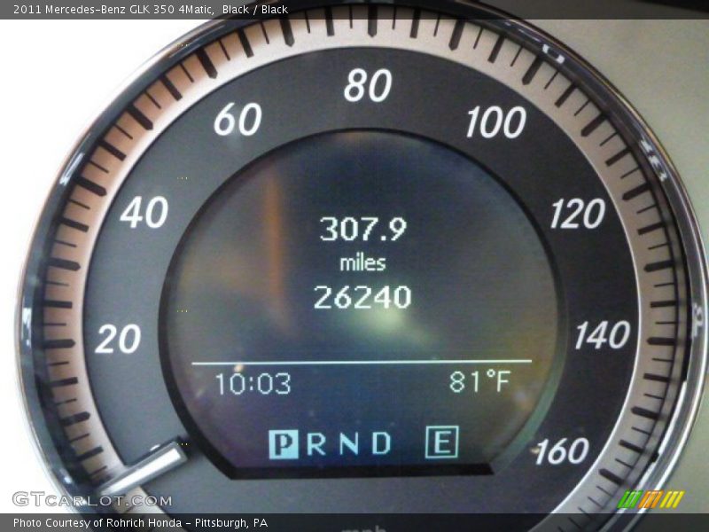 Black / Black 2011 Mercedes-Benz GLK 350 4Matic