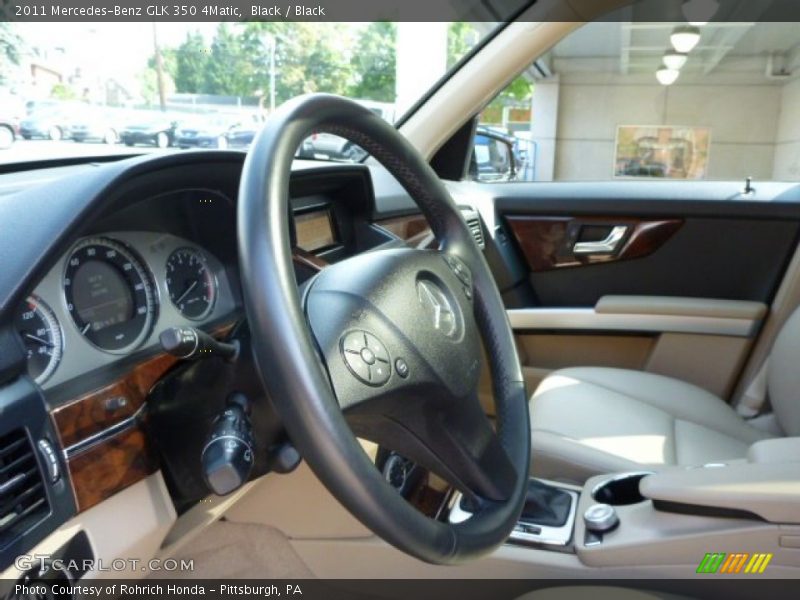 Black / Black 2011 Mercedes-Benz GLK 350 4Matic