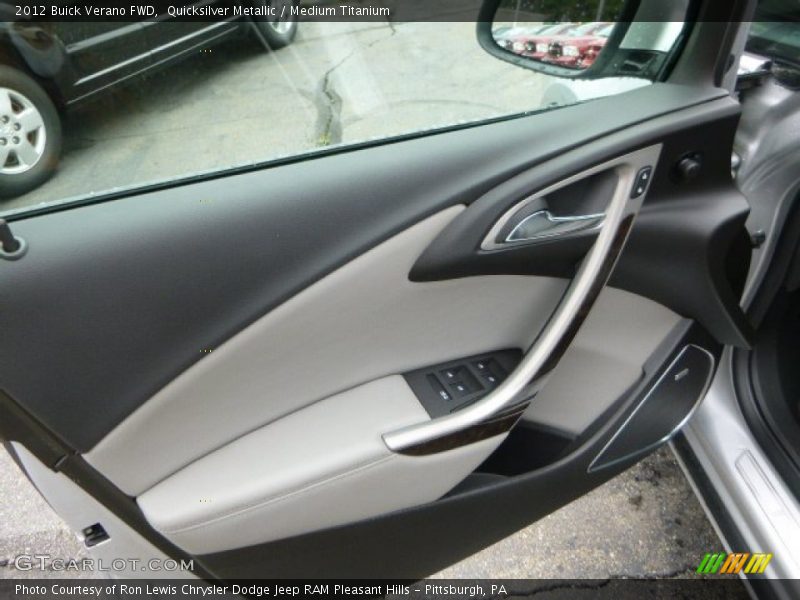 Quicksilver Metallic / Medium Titanium 2012 Buick Verano FWD