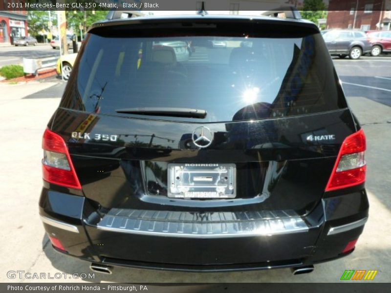 Black / Black 2011 Mercedes-Benz GLK 350 4Matic