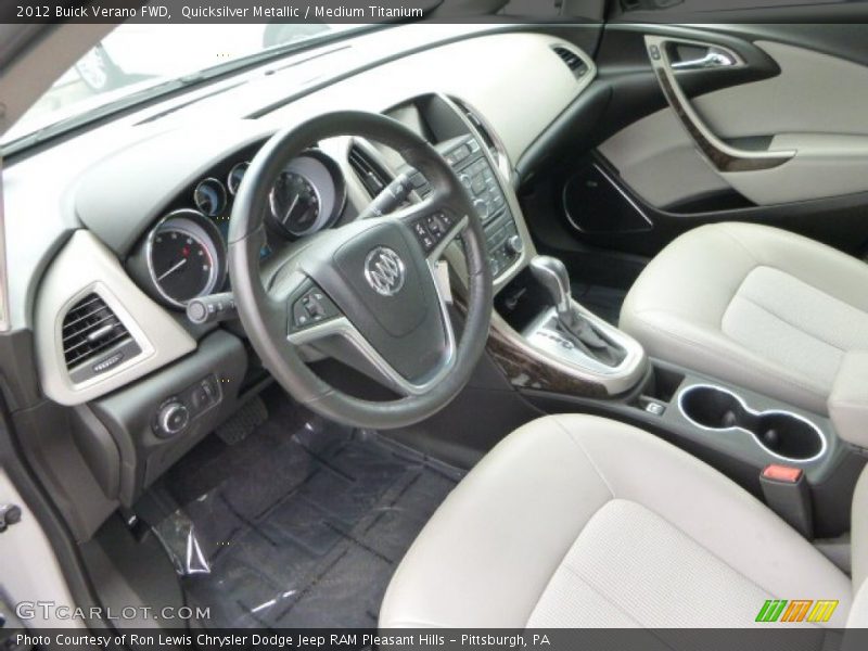 Medium Titanium Interior - 2012 Verano FWD 