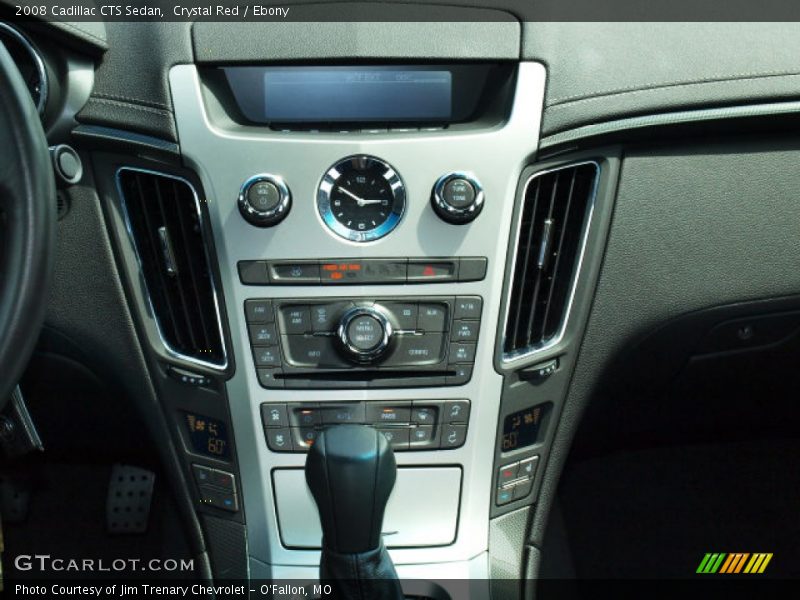 Crystal Red / Ebony 2008 Cadillac CTS Sedan