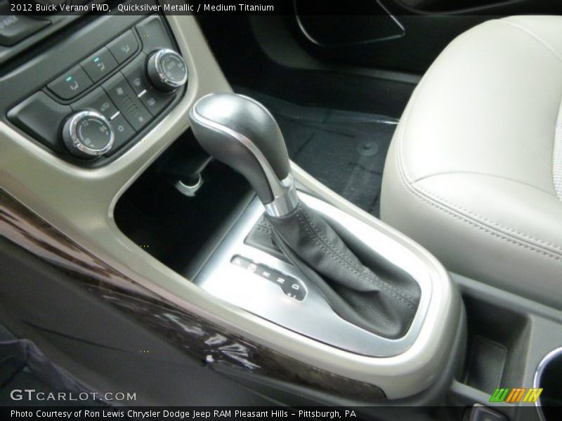 Quicksilver Metallic / Medium Titanium 2012 Buick Verano FWD