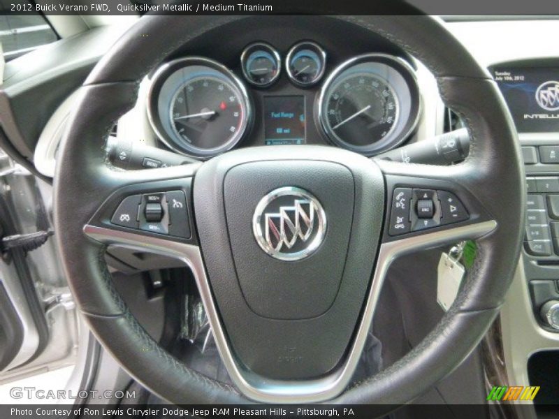Quicksilver Metallic / Medium Titanium 2012 Buick Verano FWD