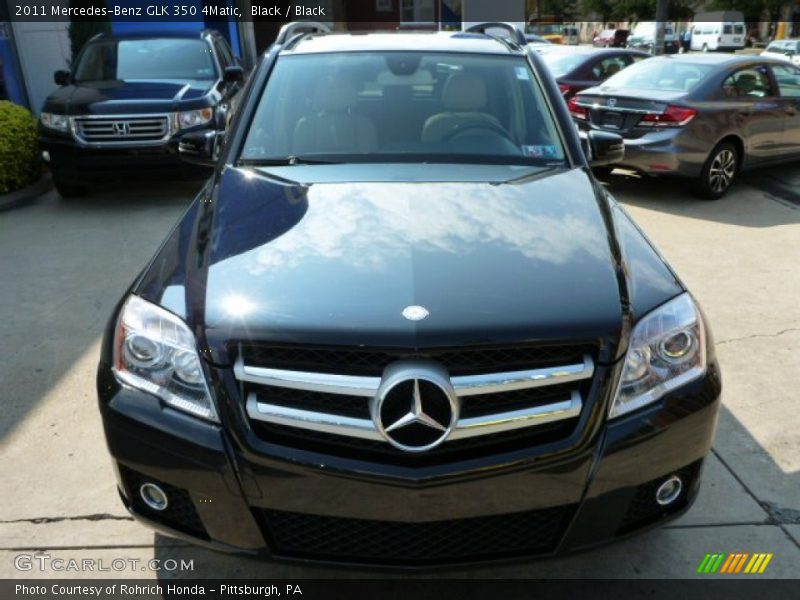 Black / Black 2011 Mercedes-Benz GLK 350 4Matic