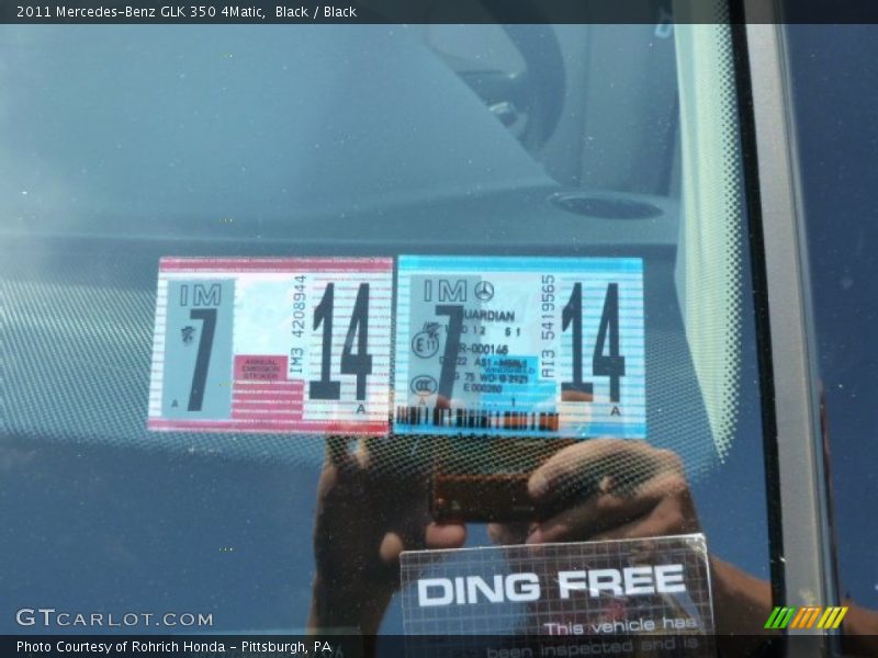 Black / Black 2011 Mercedes-Benz GLK 350 4Matic