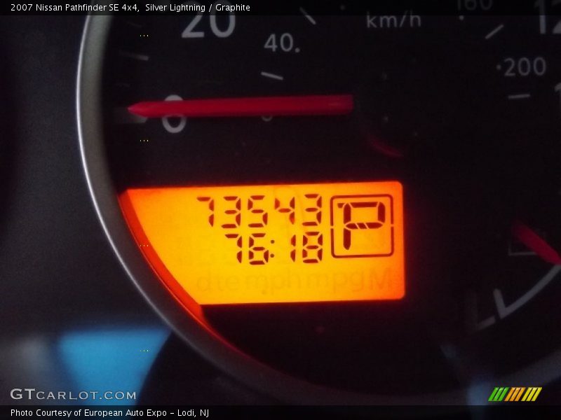 Silver Lightning / Graphite 2007 Nissan Pathfinder SE 4x4