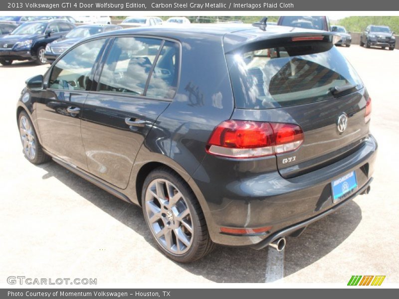 Carbon Steel Gray Metallic / Interlagos Plaid Cloth 2013 Volkswagen GTI 4 Door Wolfsburg Edition