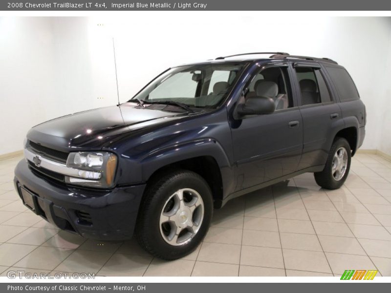 Imperial Blue Metallic / Light Gray 2008 Chevrolet TrailBlazer LT 4x4