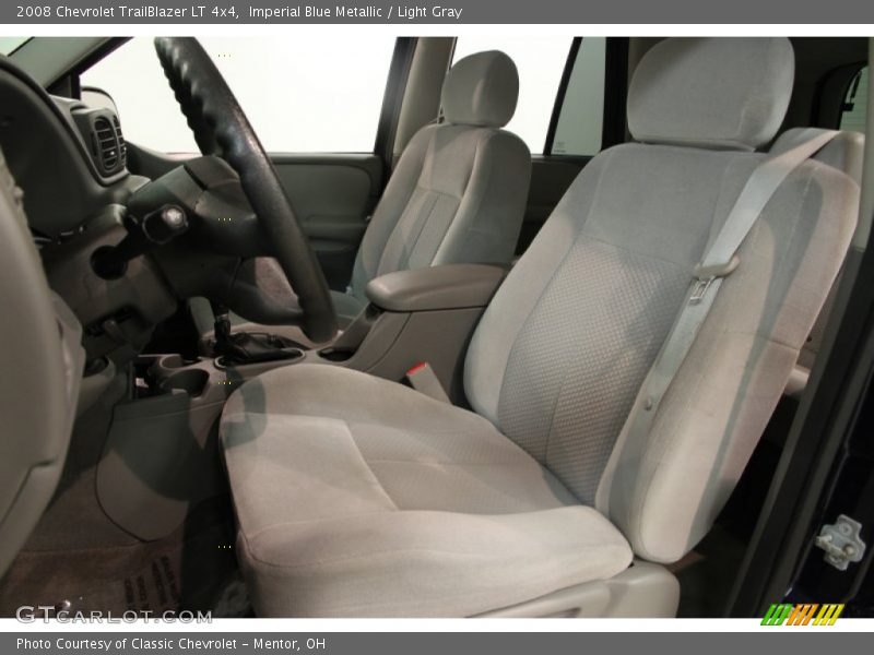 Imperial Blue Metallic / Light Gray 2008 Chevrolet TrailBlazer LT 4x4