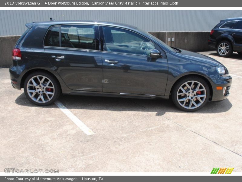 Carbon Steel Gray Metallic / Interlagos Plaid Cloth 2013 Volkswagen GTI 4 Door Wolfsburg Edition