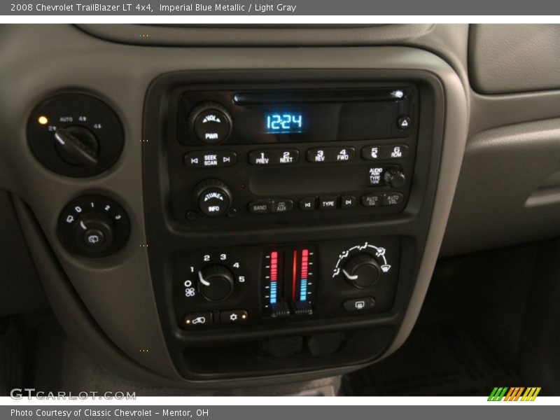 Imperial Blue Metallic / Light Gray 2008 Chevrolet TrailBlazer LT 4x4