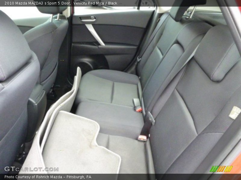 Velocity Red Mica / Black 2010 Mazda MAZDA3 s Sport 5 Door