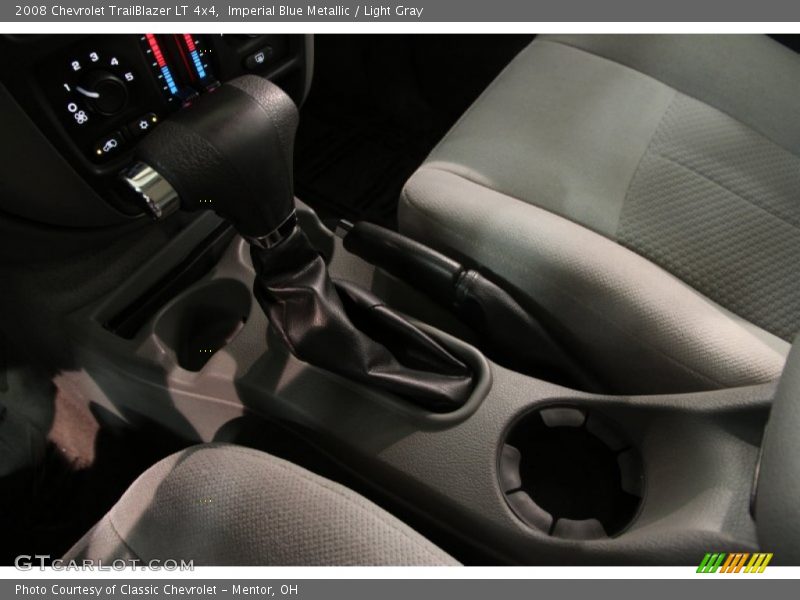 Imperial Blue Metallic / Light Gray 2008 Chevrolet TrailBlazer LT 4x4