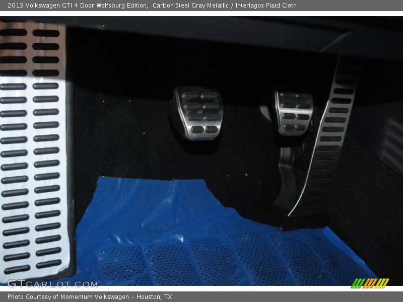 Carbon Steel Gray Metallic / Interlagos Plaid Cloth 2013 Volkswagen GTI 4 Door Wolfsburg Edition