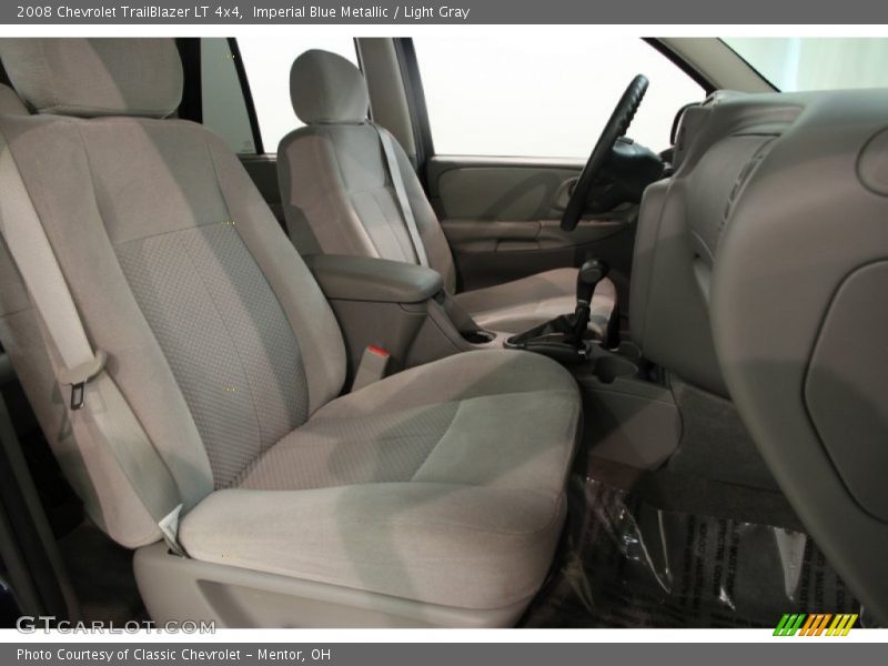 Imperial Blue Metallic / Light Gray 2008 Chevrolet TrailBlazer LT 4x4