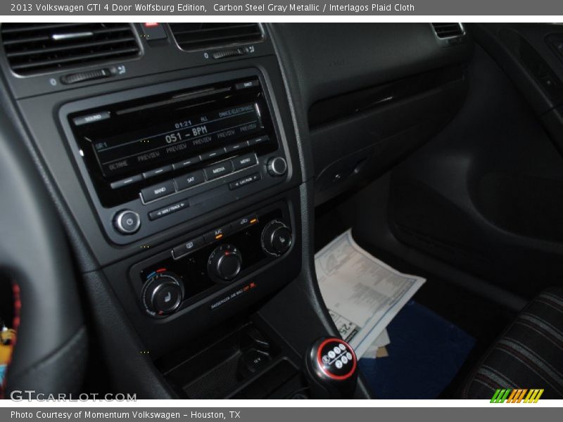 Carbon Steel Gray Metallic / Interlagos Plaid Cloth 2013 Volkswagen GTI 4 Door Wolfsburg Edition