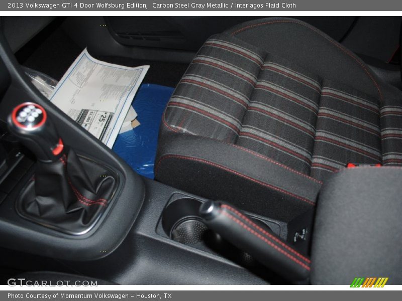 Carbon Steel Gray Metallic / Interlagos Plaid Cloth 2013 Volkswagen GTI 4 Door Wolfsburg Edition