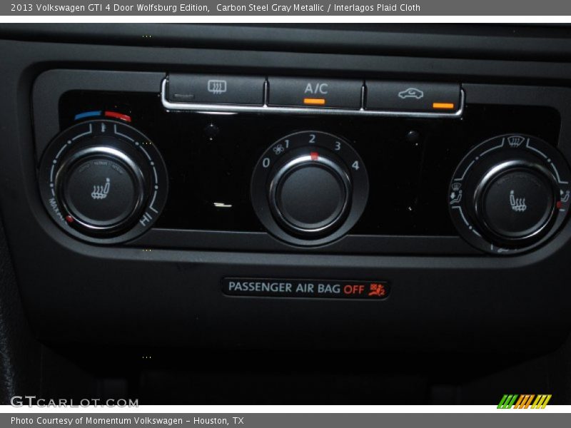 Carbon Steel Gray Metallic / Interlagos Plaid Cloth 2013 Volkswagen GTI 4 Door Wolfsburg Edition