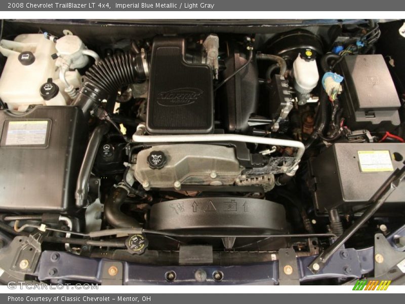 Imperial Blue Metallic / Light Gray 2008 Chevrolet TrailBlazer LT 4x4