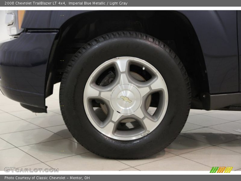 Imperial Blue Metallic / Light Gray 2008 Chevrolet TrailBlazer LT 4x4