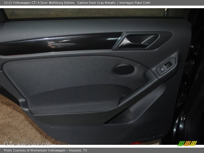 Carbon Steel Gray Metallic / Interlagos Plaid Cloth 2013 Volkswagen GTI 4 Door Wolfsburg Edition