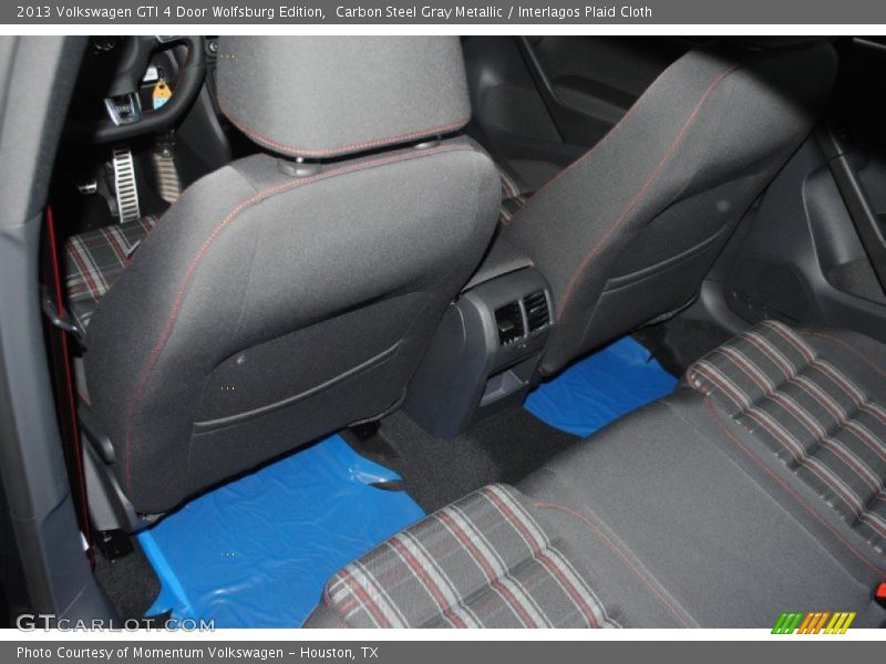 Carbon Steel Gray Metallic / Interlagos Plaid Cloth 2013 Volkswagen GTI 4 Door Wolfsburg Edition