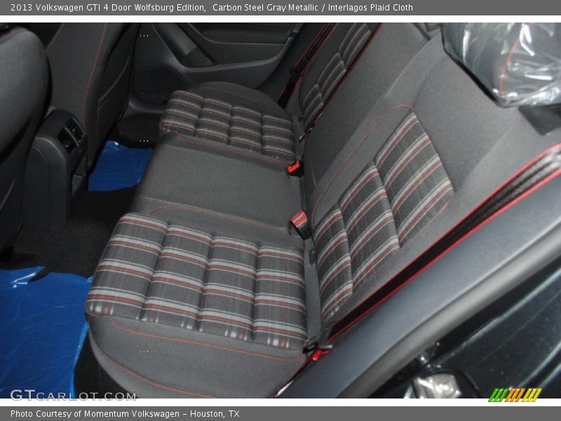 Carbon Steel Gray Metallic / Interlagos Plaid Cloth 2013 Volkswagen GTI 4 Door Wolfsburg Edition