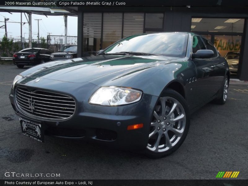 Grigio Palladio (Metallic Gray) / Cuoio 2006 Maserati Quattroporte