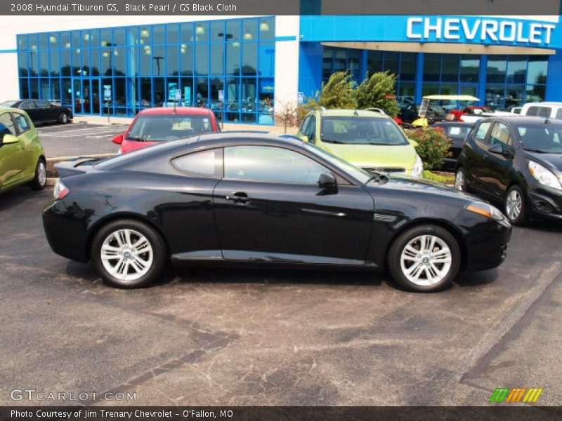 Black Pearl / GS Black Cloth 2008 Hyundai Tiburon GS