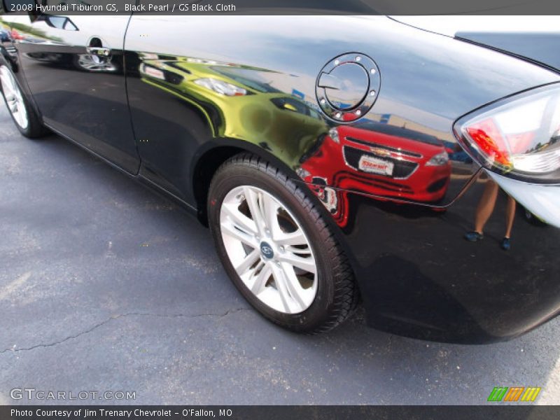 Black Pearl / GS Black Cloth 2008 Hyundai Tiburon GS
