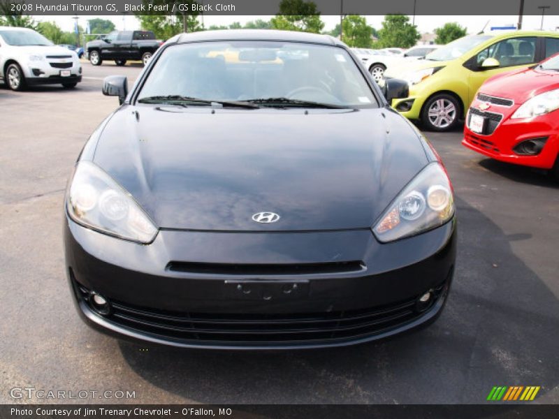 Black Pearl / GS Black Cloth 2008 Hyundai Tiburon GS
