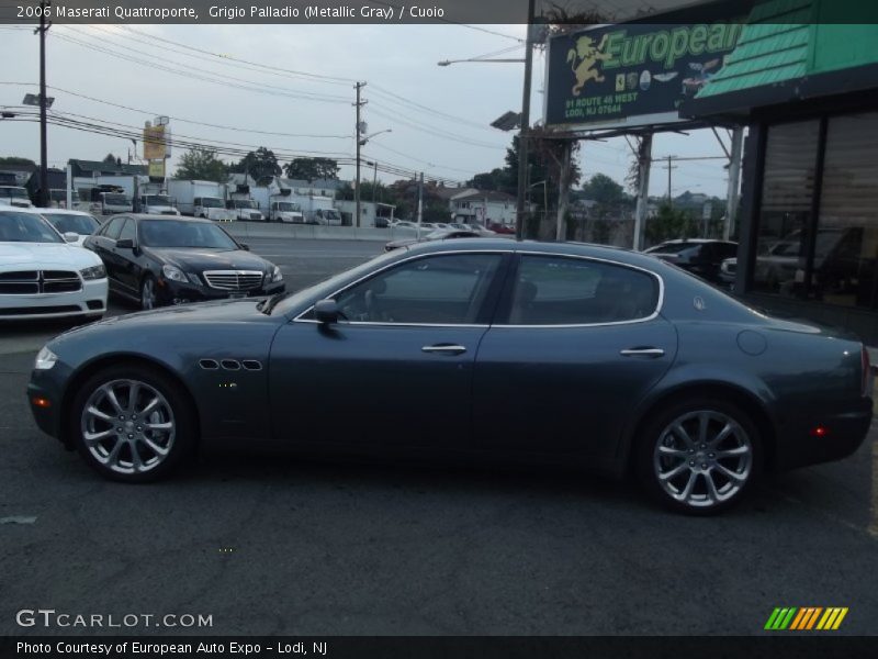 Grigio Palladio (Metallic Gray) / Cuoio 2006 Maserati Quattroporte