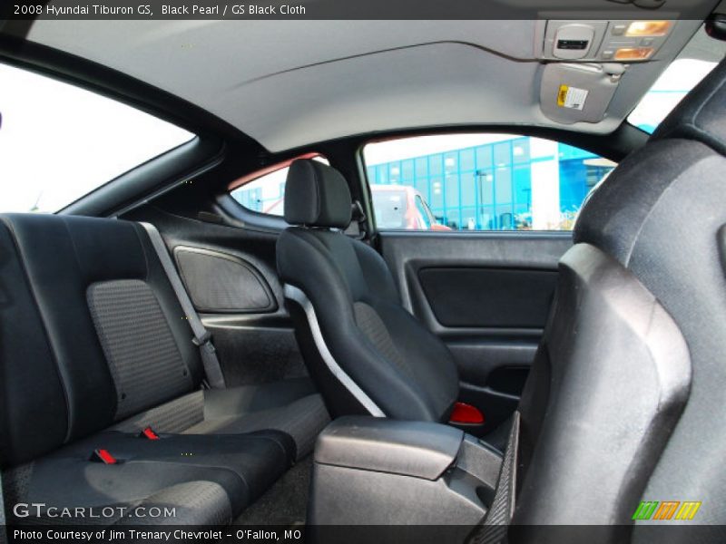 Black Pearl / GS Black Cloth 2008 Hyundai Tiburon GS