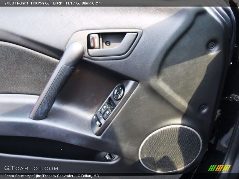 Black Pearl / GS Black Cloth 2008 Hyundai Tiburon GS