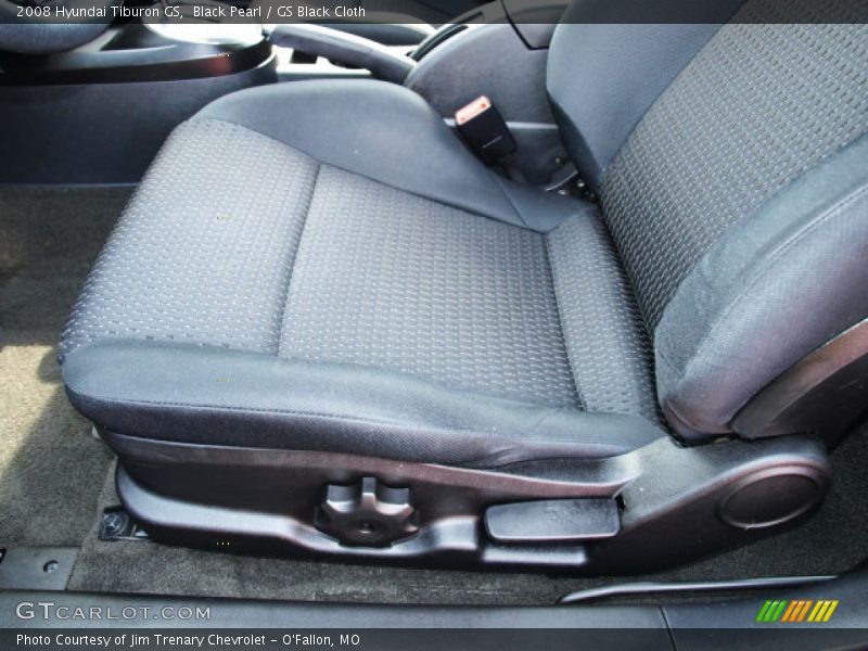 Black Pearl / GS Black Cloth 2008 Hyundai Tiburon GS