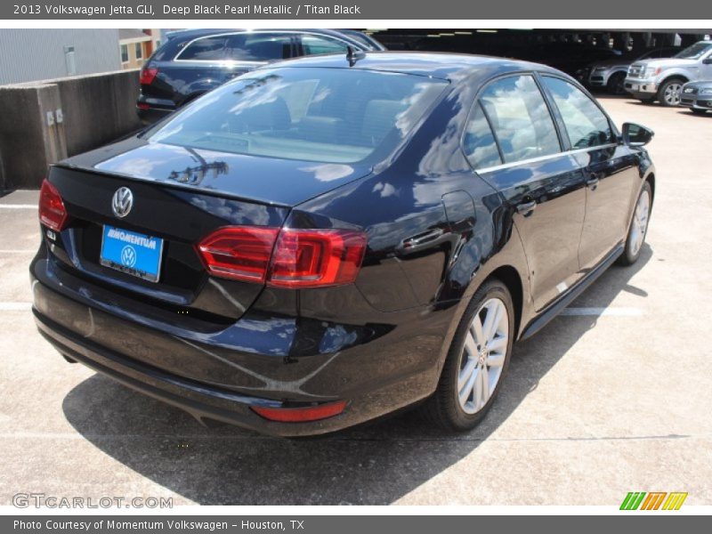 Deep Black Pearl Metallic / Titan Black 2013 Volkswagen Jetta GLI