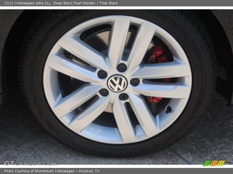Deep Black Pearl Metallic / Titan Black 2013 Volkswagen Jetta GLI