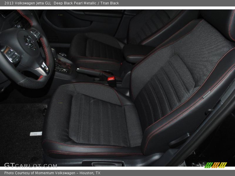 Deep Black Pearl Metallic / Titan Black 2013 Volkswagen Jetta GLI