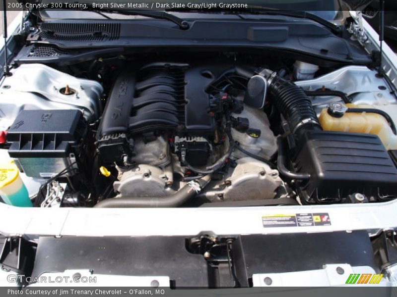 Bright Silver Metallic / Dark Slate Gray/Light Graystone 2005 Chrysler 300 Touring