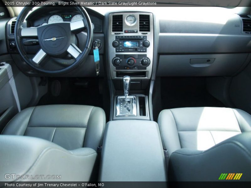 Bright Silver Metallic / Dark Slate Gray/Light Graystone 2005 Chrysler 300 Touring