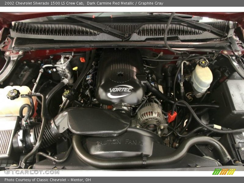 2002 Silverado 1500 LS Crew Cab Engine - 6.0 Liter OHV 16-Valve Vortec V8
