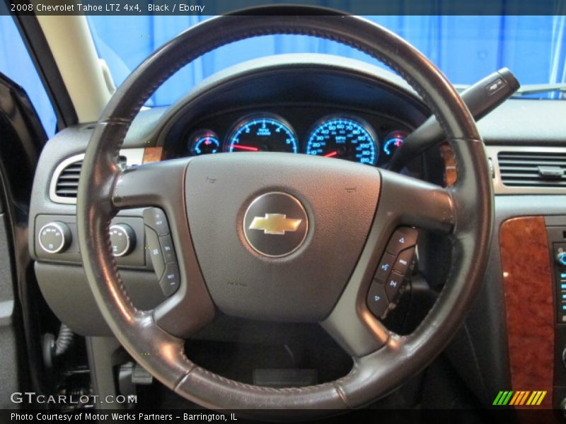 Black / Ebony 2008 Chevrolet Tahoe LTZ 4x4
