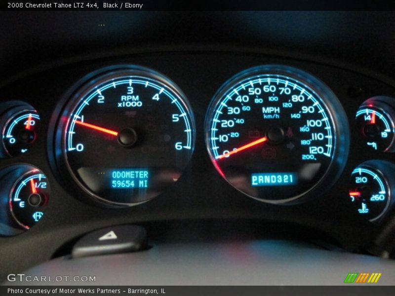 Black / Ebony 2008 Chevrolet Tahoe LTZ 4x4