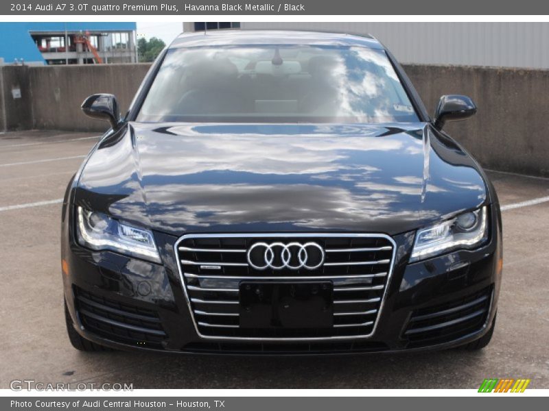 Havanna Black Metallic / Black 2014 Audi A7 3.0T quattro Premium Plus