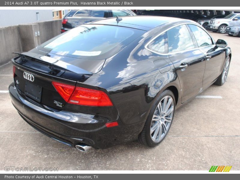 Havanna Black Metallic / Black 2014 Audi A7 3.0T quattro Premium Plus