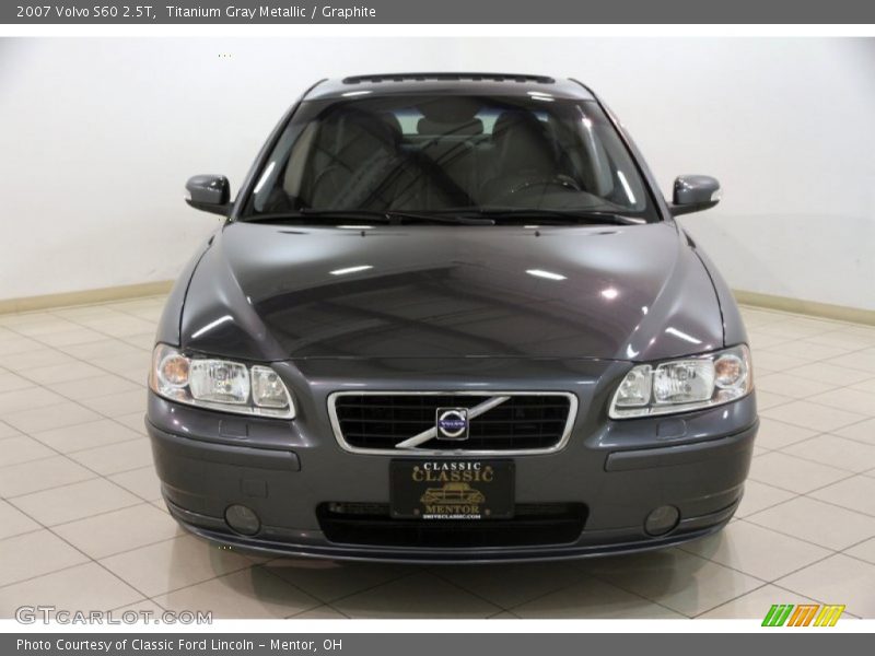 Titanium Gray Metallic / Graphite 2007 Volvo S60 2.5T