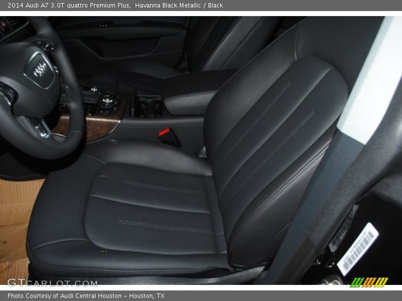 Havanna Black Metallic / Black 2014 Audi A7 3.0T quattro Premium Plus